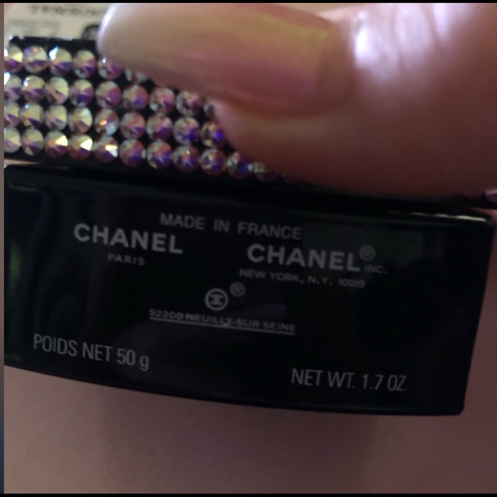 Authentic Chanel Empty Container With Swarovski - image 4